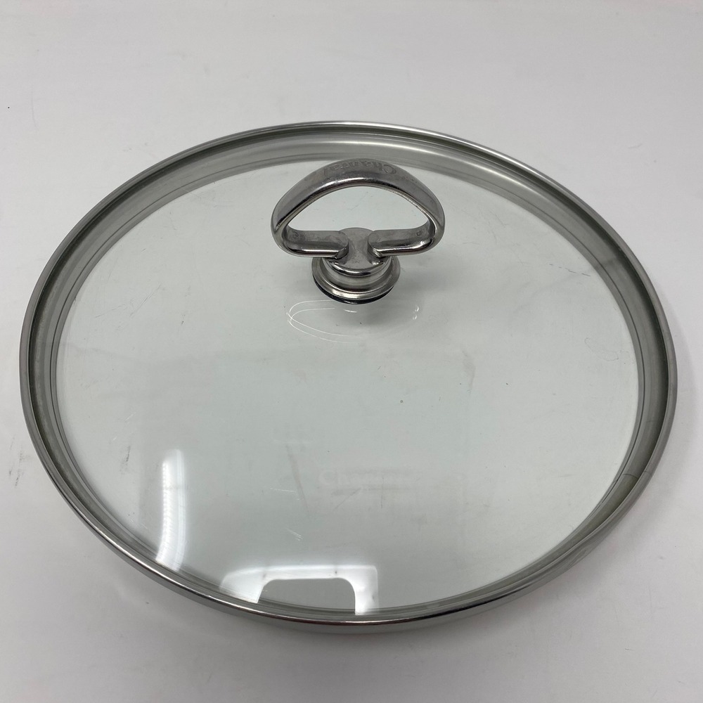 Chantal 21 Outer 8.5" Inner 7.75" Cookware Replacement Lid Glass Steel Rim